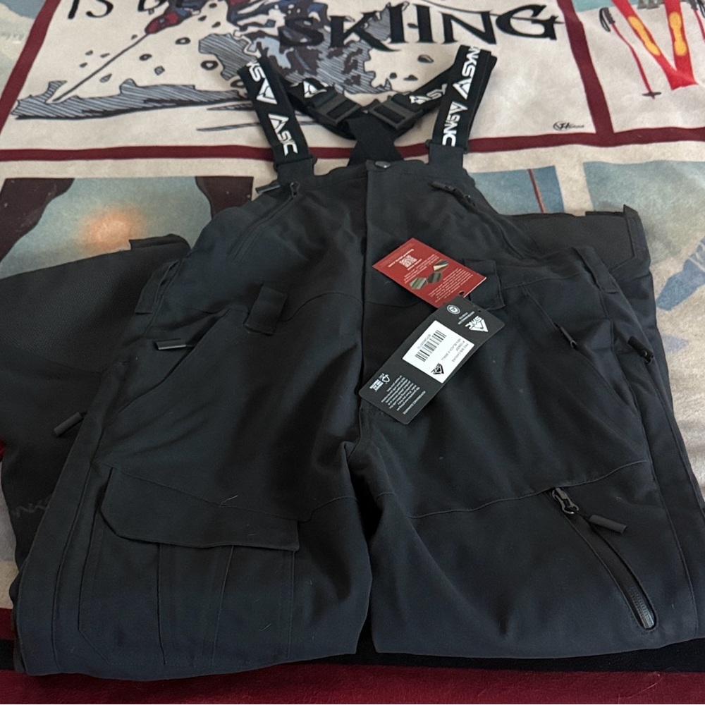 SYNC Performance Race Bib Pants XS – NWT – Durable Reinforced Seat/Leg Panels